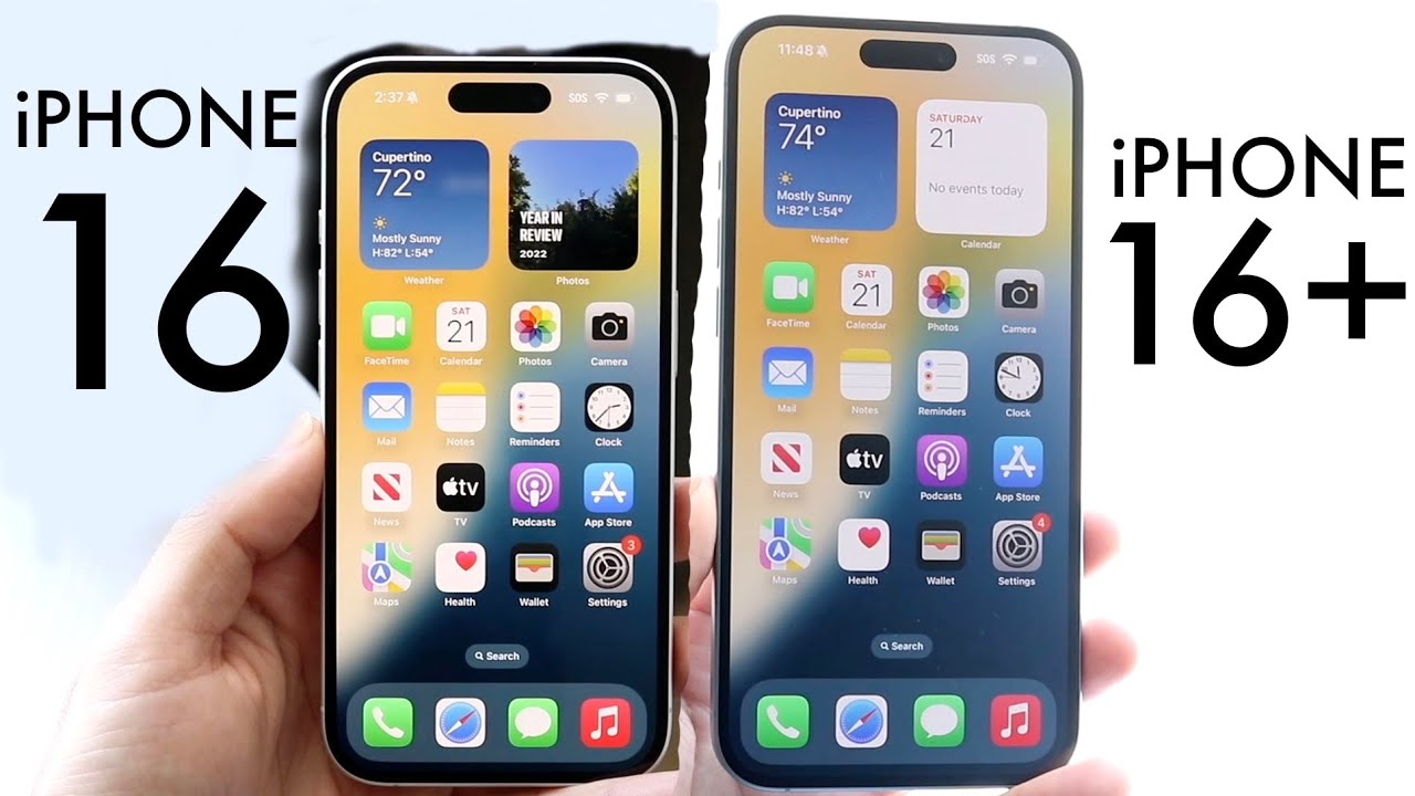 iPhone 16 Vs iPhone 16 Plus In 2025! (Comparison) (Review)