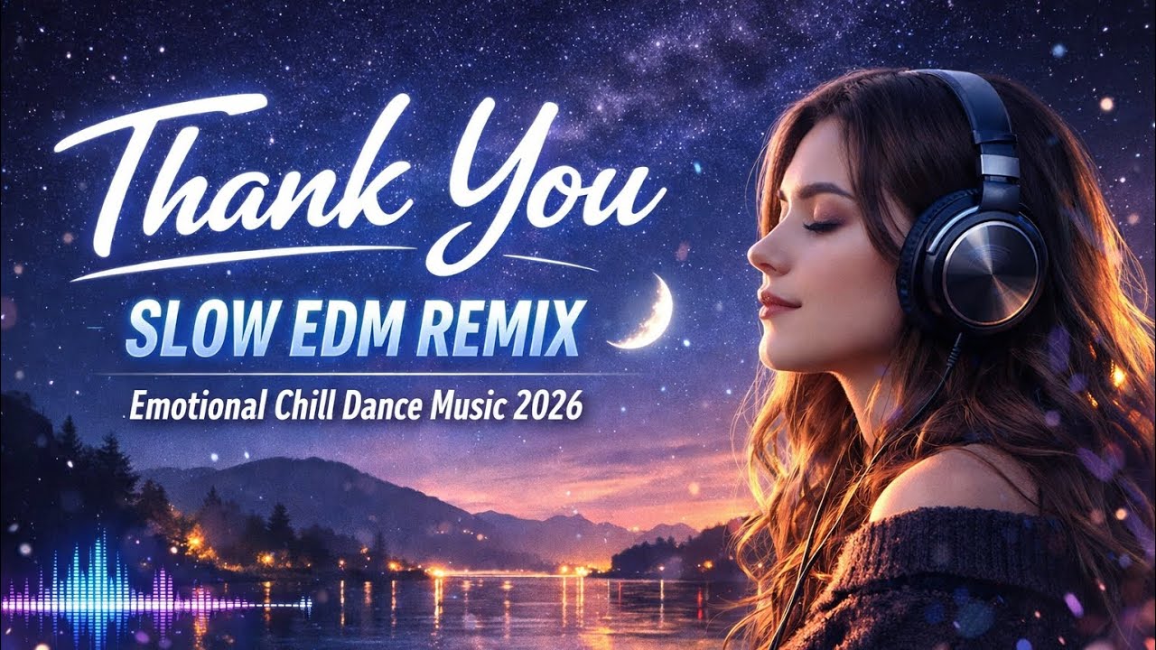 Thank You – Slow EDM Remix 🌙 Emotional Chill Dance Music 2026