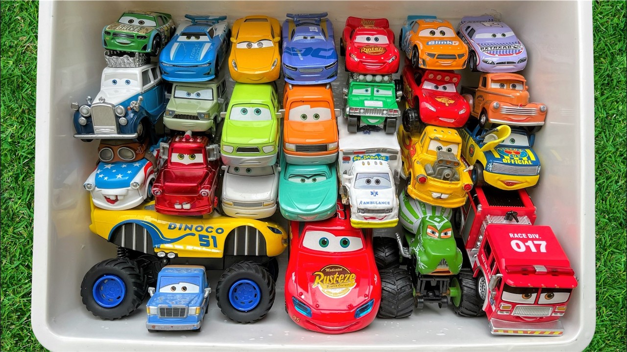Disney Pixar Cars Unboxing Review | Lightning McQueen, Tow Mater, Doc Hudson, Sally Carrera, Cruz