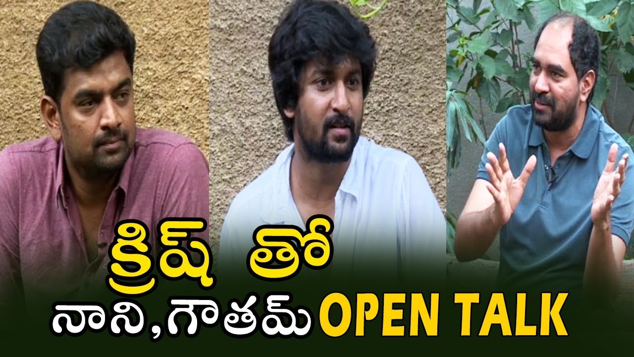 Jersey Movie Nani and Director Gowtham With Director Krish - Latest Telugu Interviews | Bullet Raj