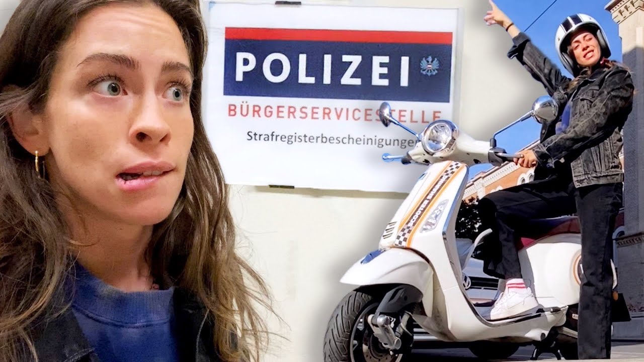 POLZEI VERHÖR zum Unfall & NEUE VESPA!
