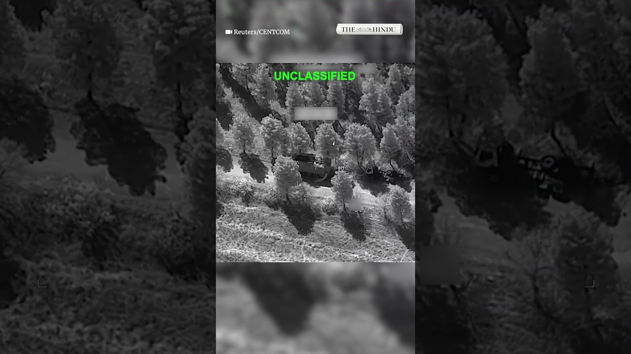 U.S. releases new video showing strikes on Iranian targets