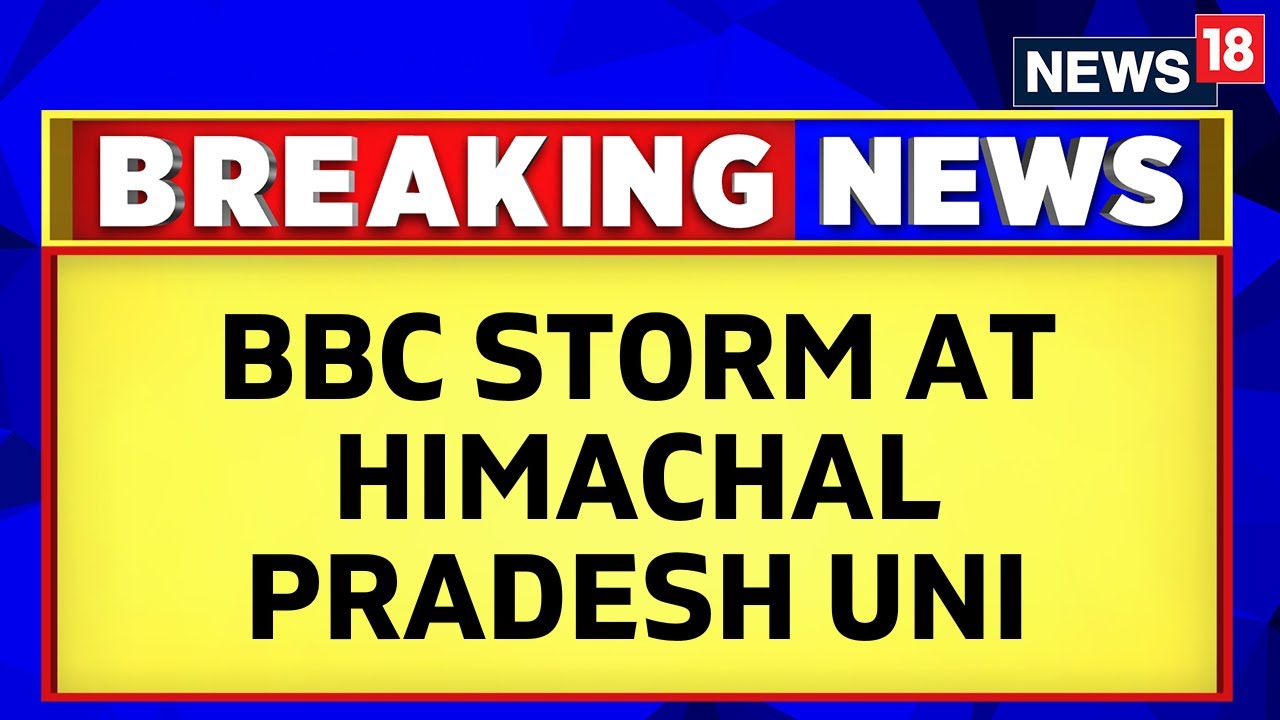 BBC Documentary On Modi | Showdown Now At Himachal Pradesh University | English News | Modi News