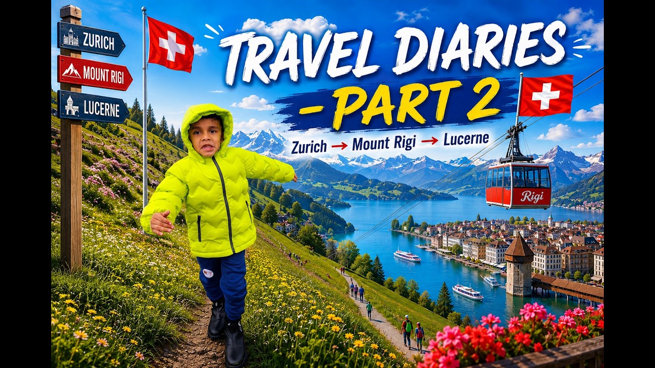Travel Diaries – Part 2: Zurich to Lucerne via Mount Rigi