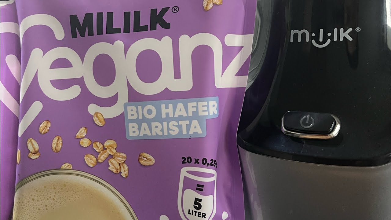 Veganz / Mililk 2D Hafermilch Unboxing/Test - Hafermilch aus dem Drucker - oatmilk #vegan  #unboxing