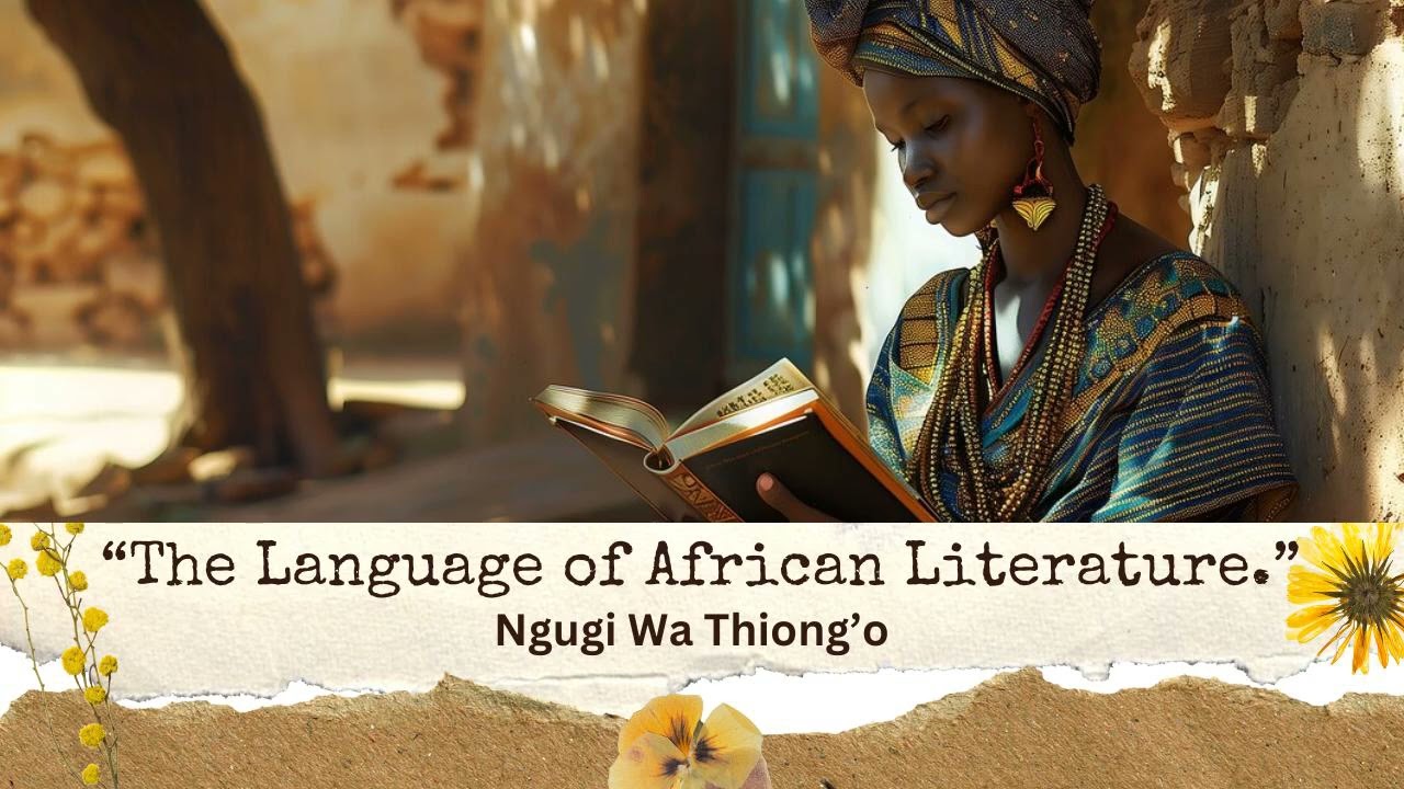language of African Literature by Ngugi wa Thiong'o#keralauniversity#5semester#summaryinmalayalam