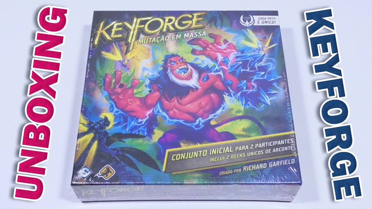 Abrindo Keyforge: Mutação em Massa (Conjunto Inicial)