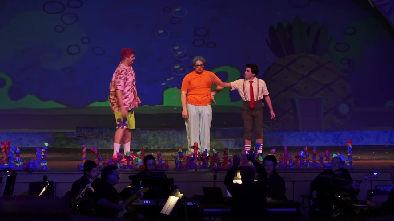 Absegami HS Emanon Players SpongeBob Fall Musical Dec 1 2023 Fri Night Show