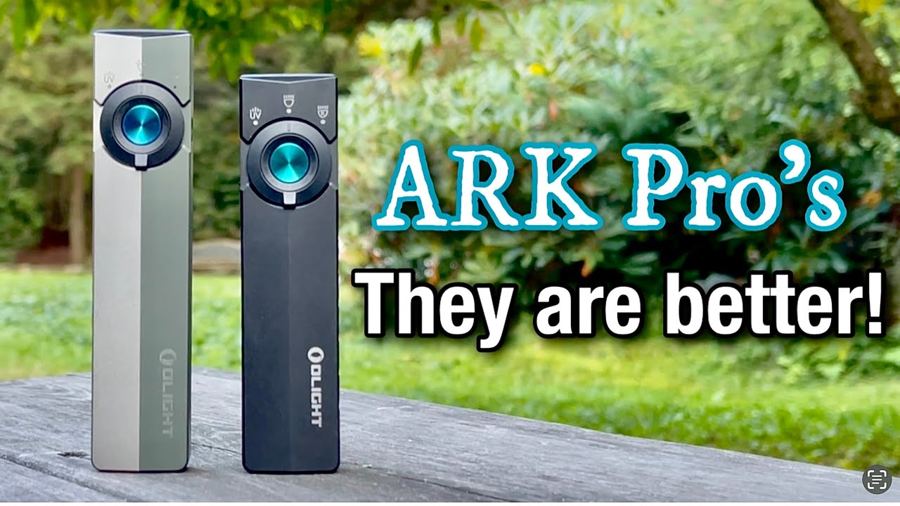 They Olight Arfkfeld Pro's keep getting better Ark Pro & Ark pro lite flashlight review