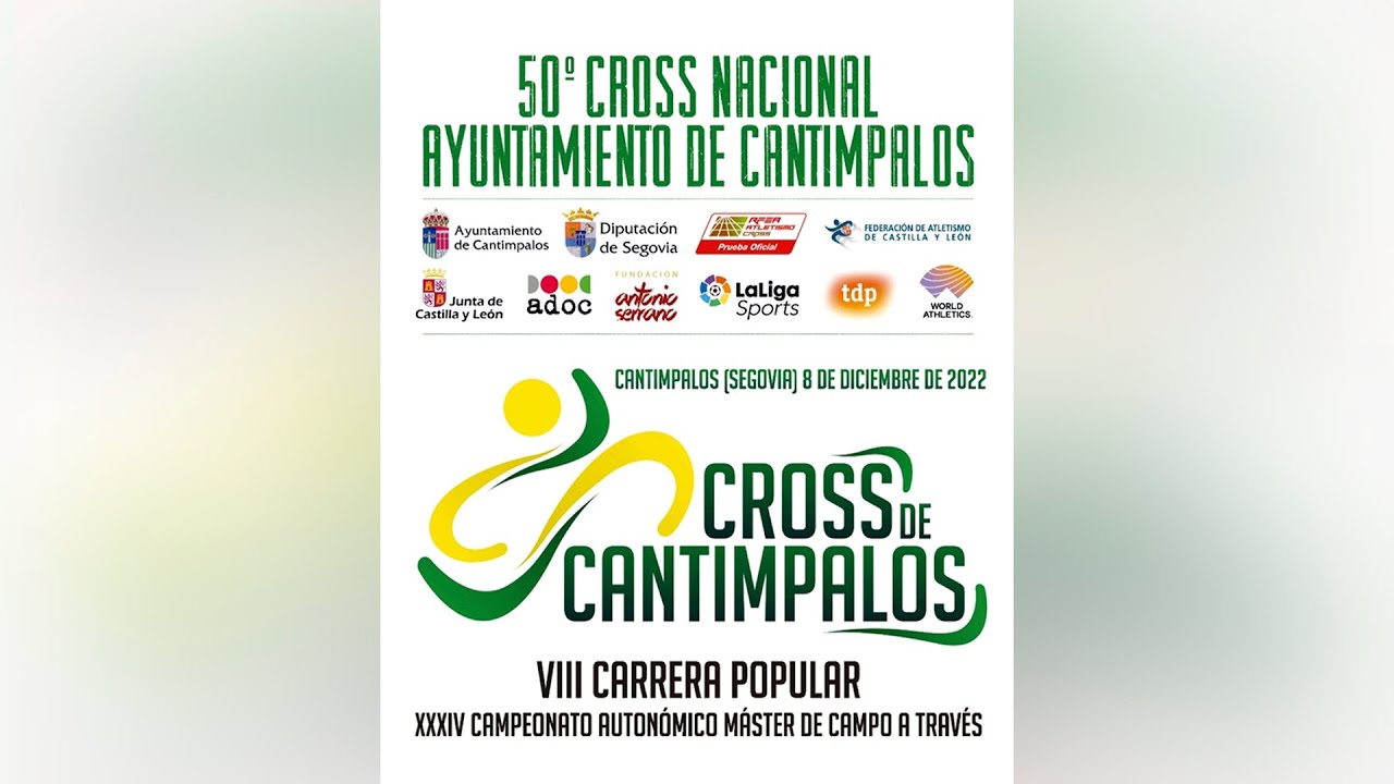 🏃DIRECTO L CROSS NACIONAL AYUNTAMIENTO DE CANTIMPALOS🏃