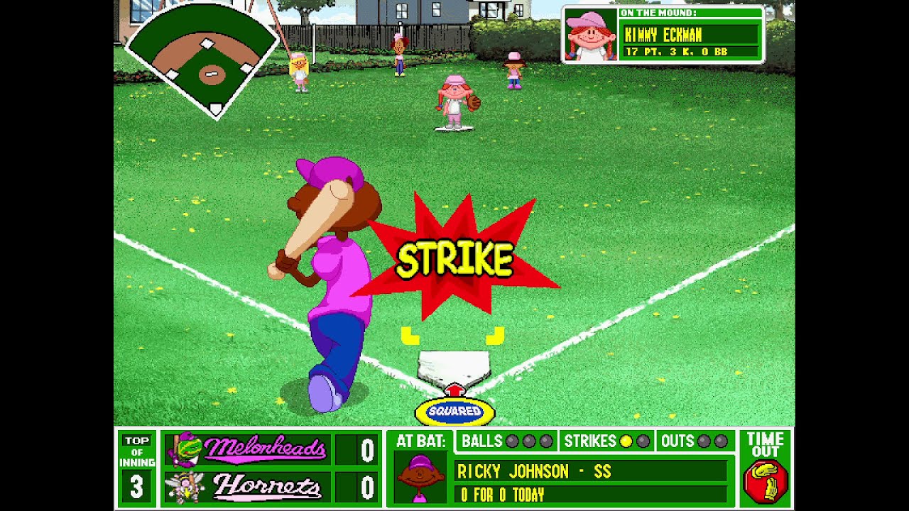 Backyard Baseball (PC) - Gameplay