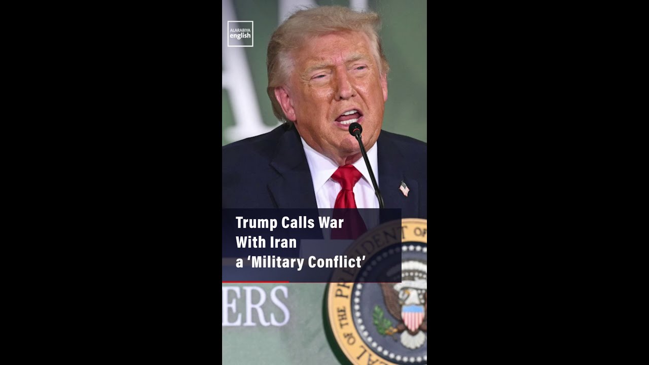 Трамп называет войну с Ираном &laquo;военным конфликтом&raquo;