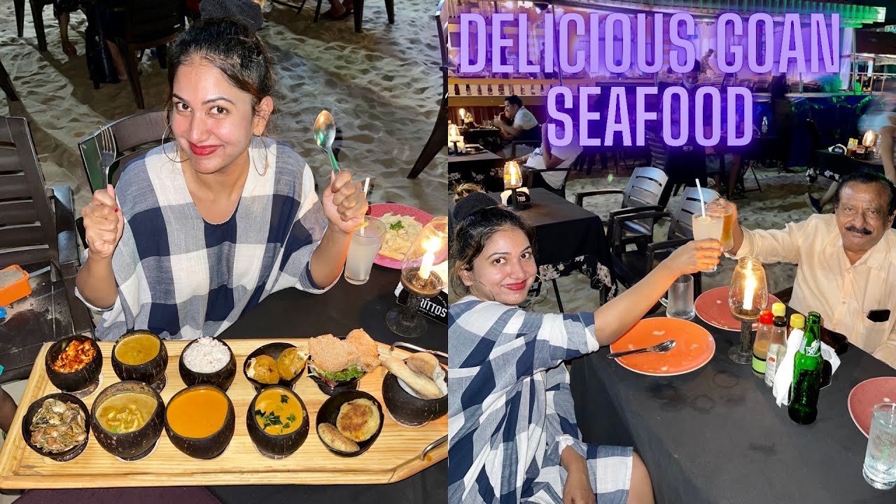 Huge Seafood Thali | Best Beach Shack In Goa