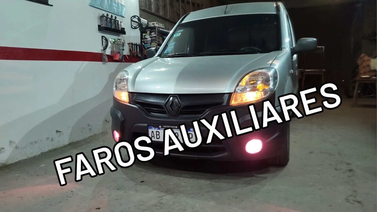 Como instalar FAROS  AUXILIARES 🔦 // Kangoo / PottyEstetik