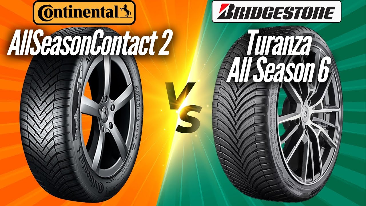 Continental AllSeasonContact 2 против Bridgestone Turanza All Season 6