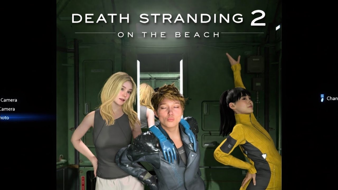 Most realistically game ever,best facial capture on Death Stranding 2(ps5)#hideokojima #realistic 