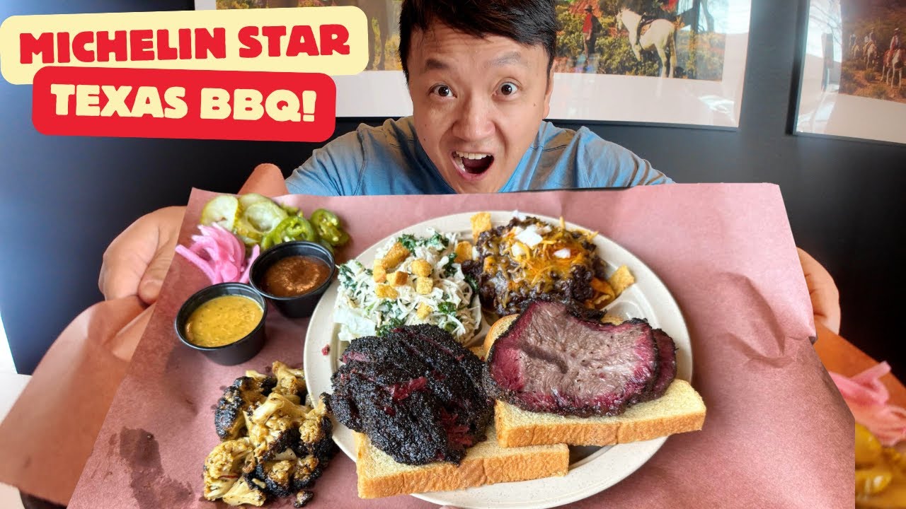1 Michelin Star ⭐️ TEXAS BBQ! Trying “NEW SCHOOL
