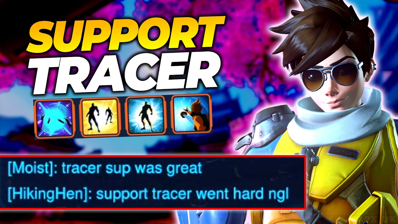 I tried a troll Tracer Build... but it was actually GOOD? (Overwatch Stadium)
