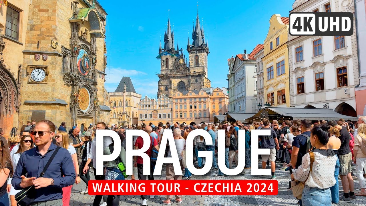 PRAGUE Walking Tour 🇨🇿 - 