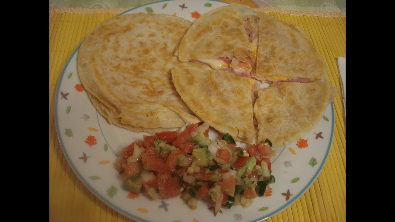 Receta  Sincronizada de Jamón y Queso