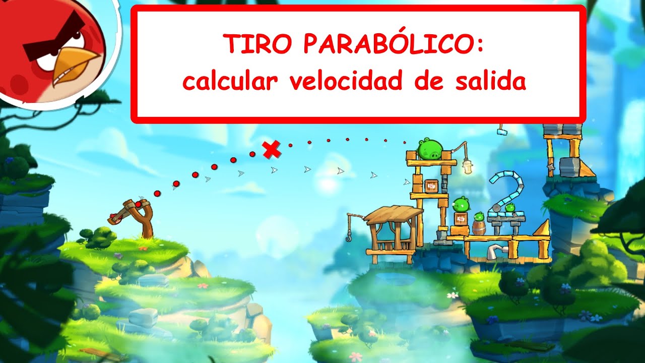 Tiro Parabólico 3: calcular velocidad inicial