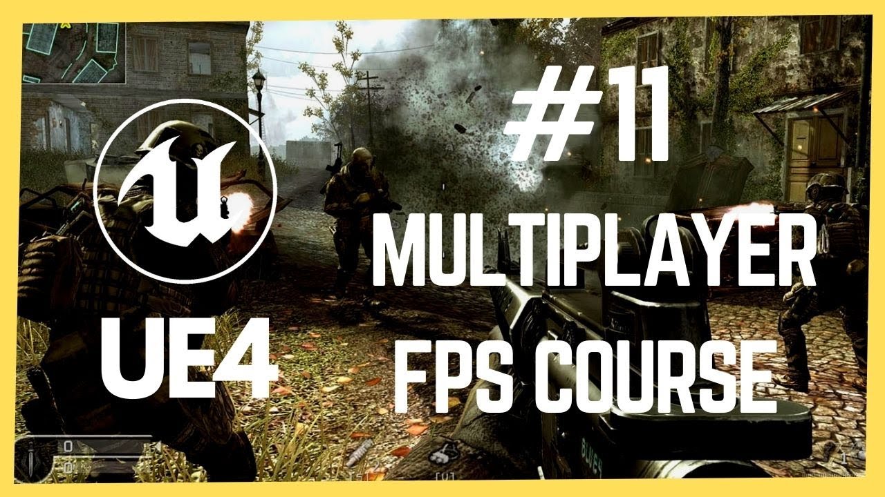 Unreal Engine 4 Multiplayer FPS Course | Part 11: Ready Player