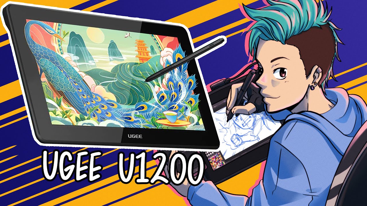 UGEE U1200 Drawing Display Review