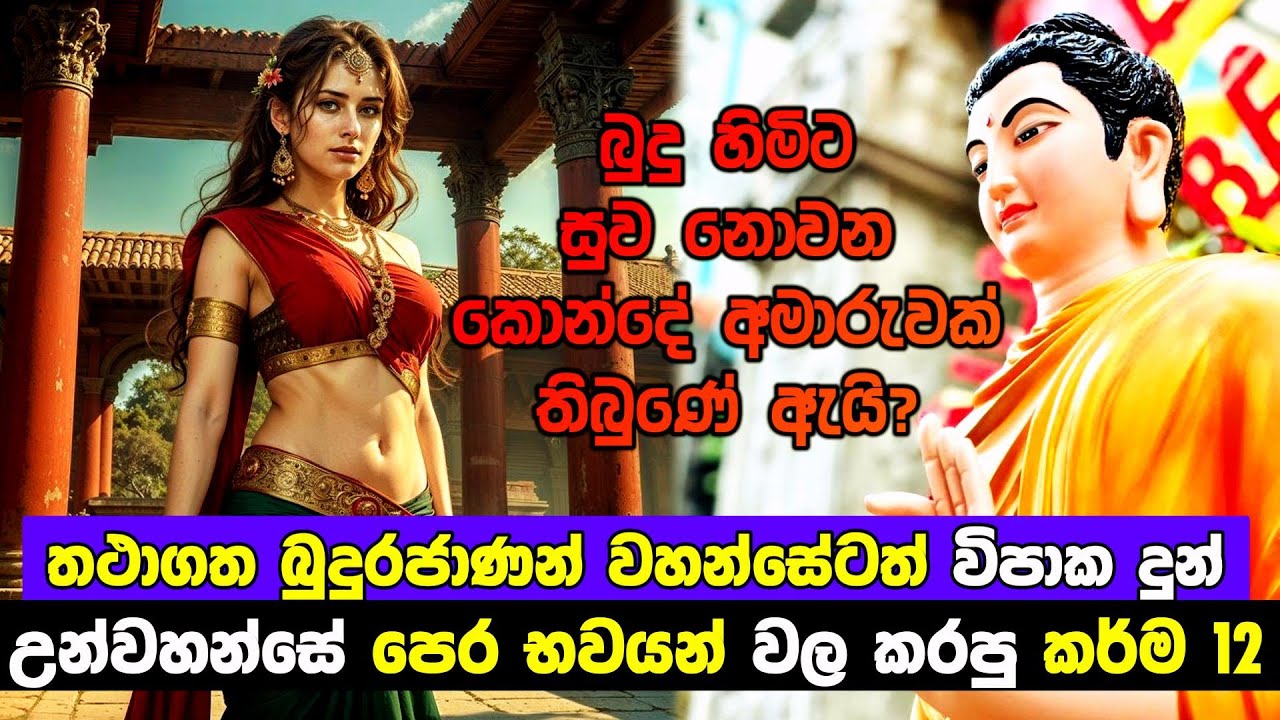 බුදුරජාණන් වහන්සේටත් විපාක දුන් පෙර භවයන්වල උන්වහන්සේ කළ කර්ම 12