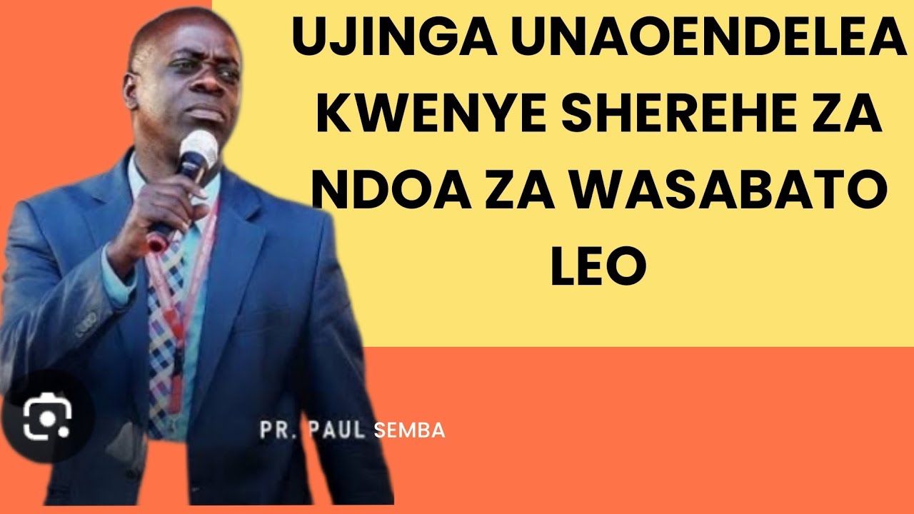 UJINGA UNAOENDELEA KWENYE SHEREHE ZA NDOA ZA WASABATO