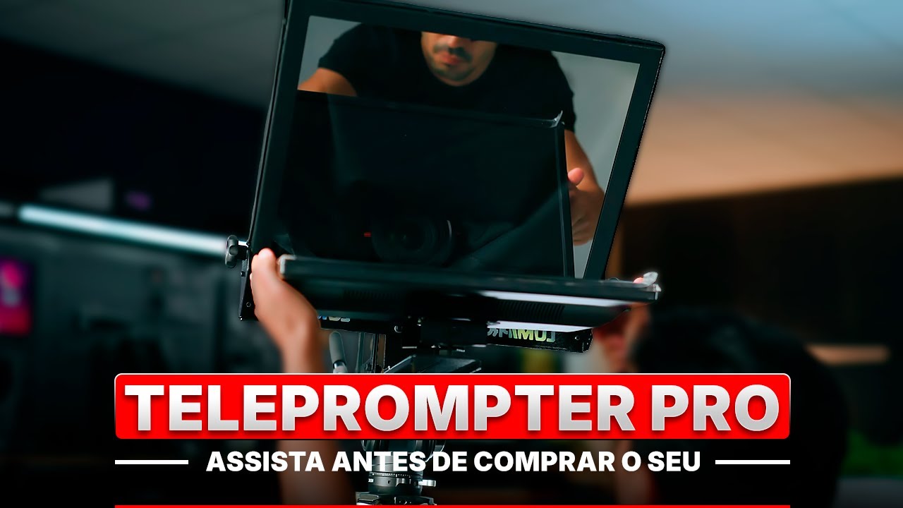 Teleprompter Profissional - Assista antes de comprar o seu
