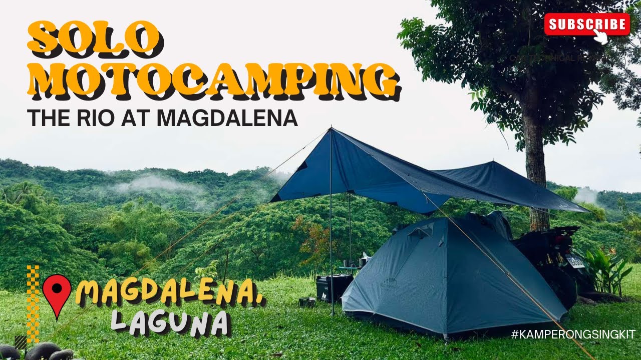 SOLO MOTOCAMPING | MAGDALENA LAGUNA | THE RIO AT MAGDALENA | ADV 160
