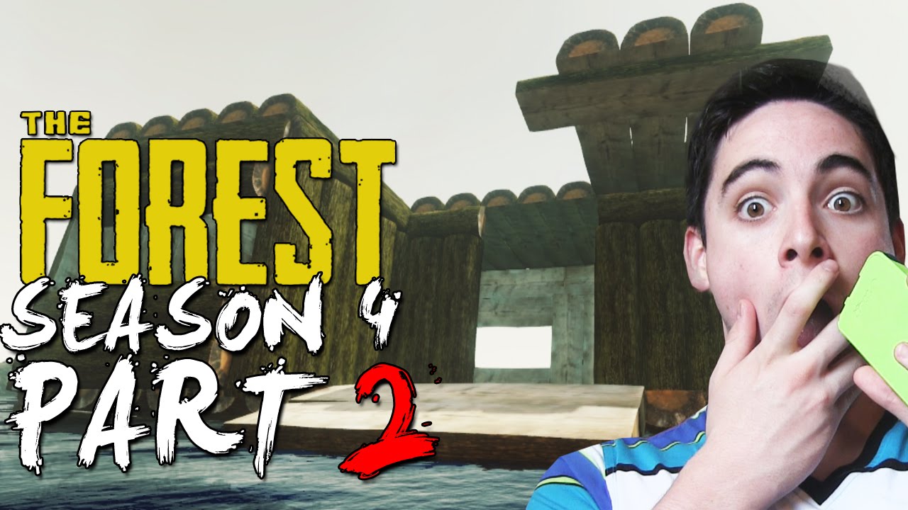 The Forest - Alpha 0.04: Gameplay Walkthrough - Season 4 Part 2 - HOUSEBOAT HYPE + TALK ABOUT LIFE