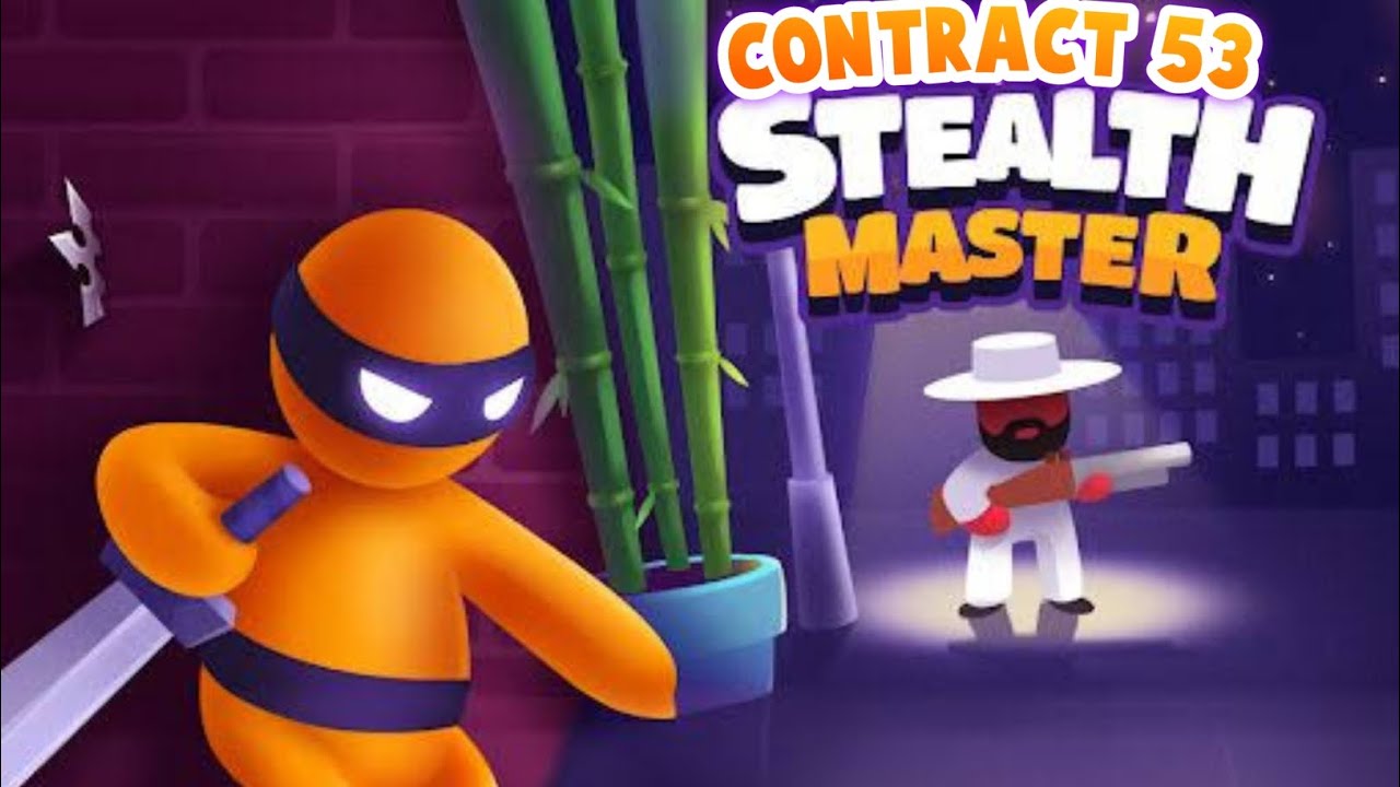 Contract-53🔥🥶|stealth master-Android gameplay walkthrough|Ninja killer