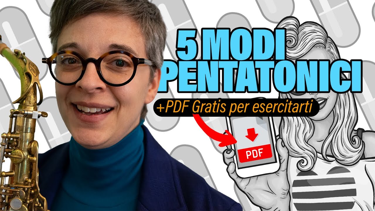 COME HO RICAVATO 5 MODI PENTATONICI❓+BASE improvvisazione