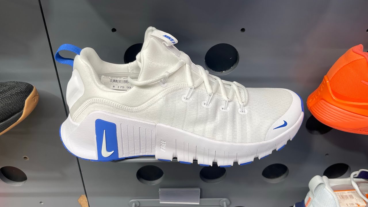 Nike Free Metcon 6 (White/ White/ Game Royal) - Style Code: FJ7127-102