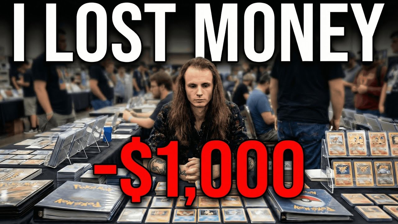 I Lost Money Vending Pokémon Cards... | Pokémon Vendor POV