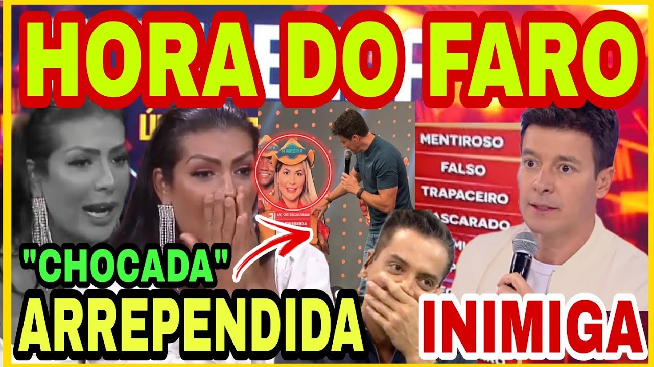 A Fazenda 14 🚨 Grava&ccedil;&atilde;o HORA do Faro ELIMINADA MORANGO Chocada Detona DEOLANE INIMIGA 