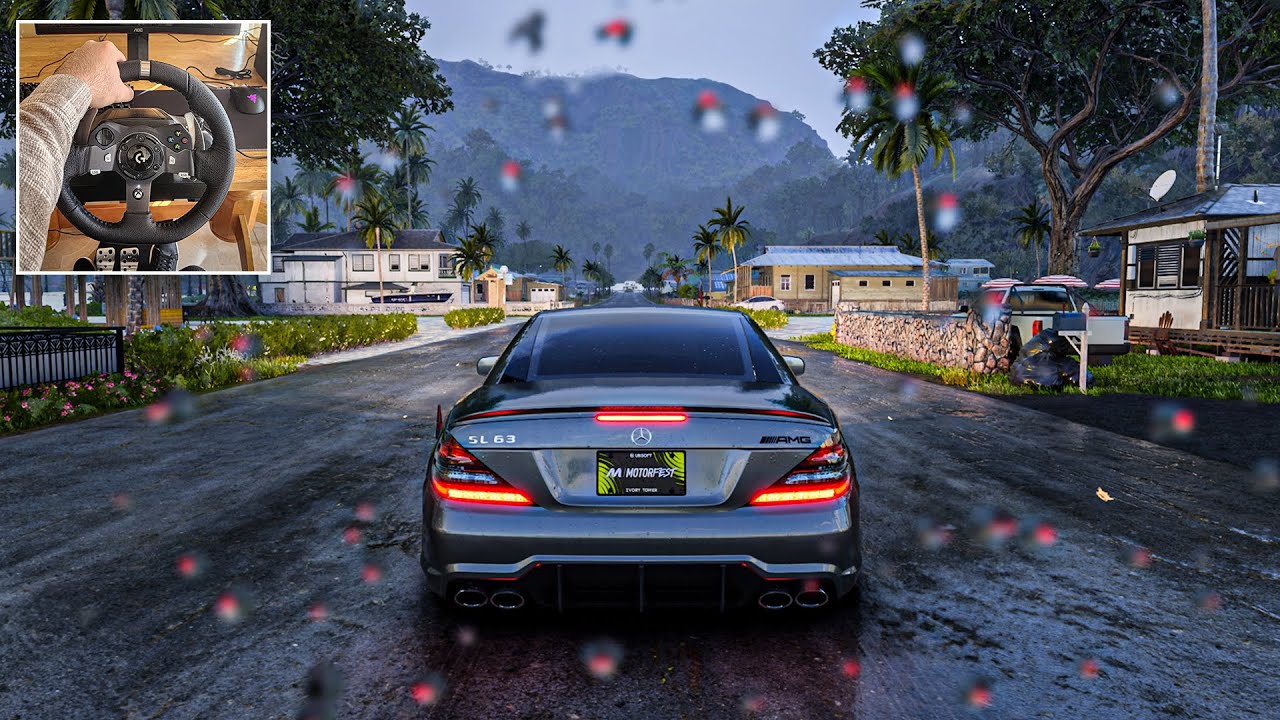 Mercedes AMG SL 63 | The Crew Motorfest | Steering Wheel Gameplay