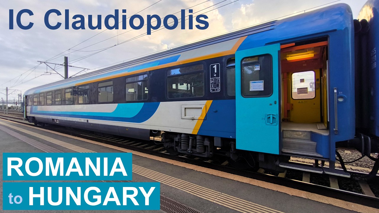 First Class on Intercity Claudiopolis | Romania to Hungary by Train