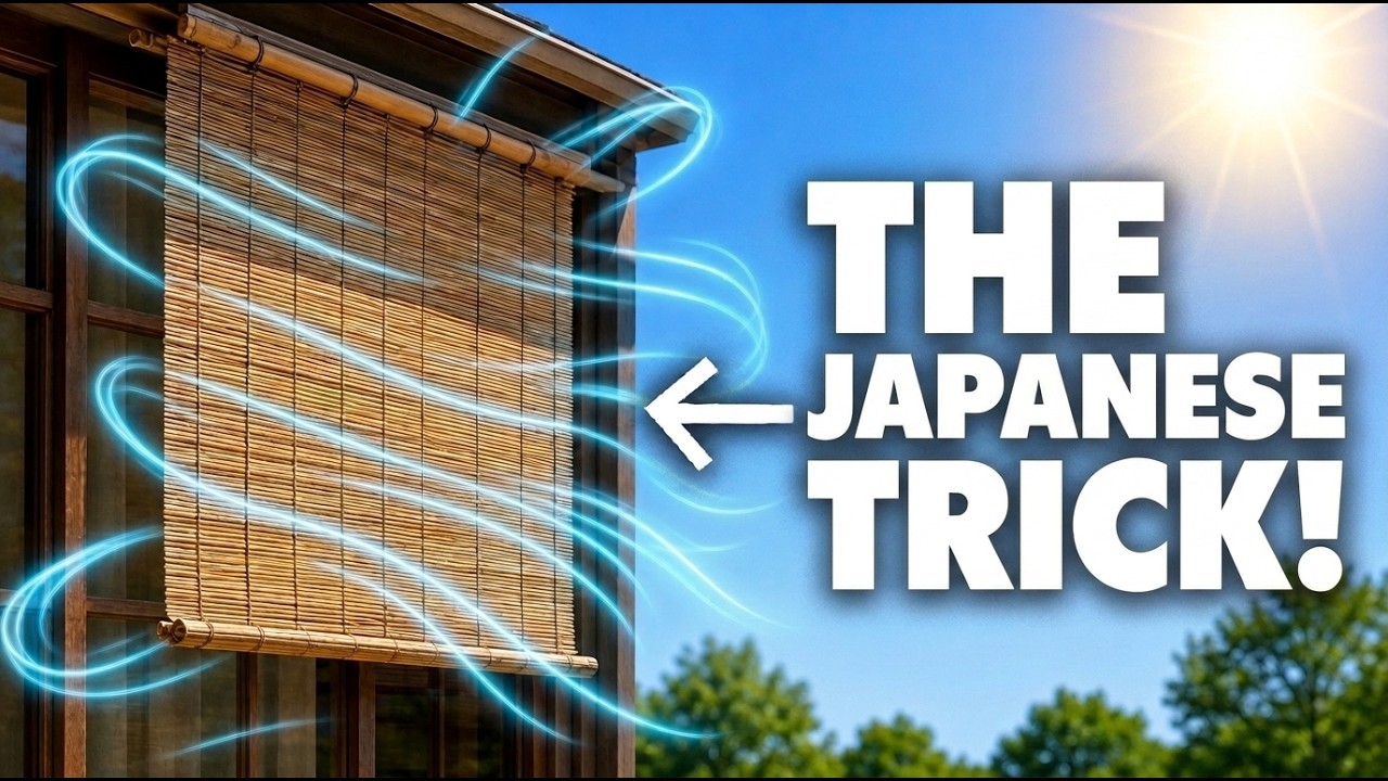 The $6 Japanese Screen That Keeps Your AC From Running All Day (300-Year-Old Method)