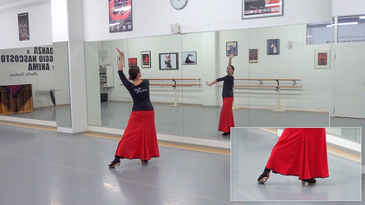 TUTORIAL para aprender a bailar las Sevillanas paso a paso: la tercera
