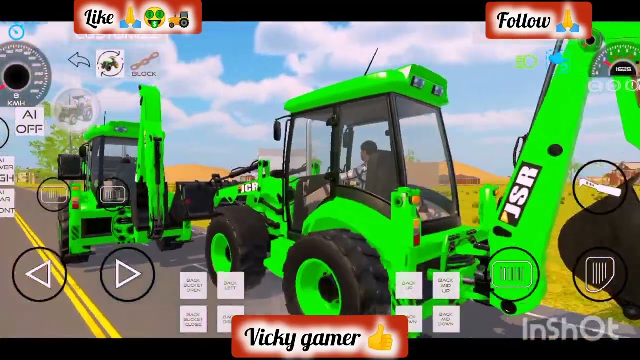 गांव से शहर जाते हुए 🤑दो जेसीबी को लेकर🚜 JCB ka look modification 🚜JCB ka stand गांव में अपनी हवेली🤑