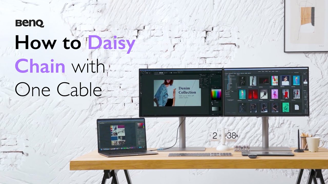 Daisy Chain: One Cable to Easily Connect All Your Monitors How to Video