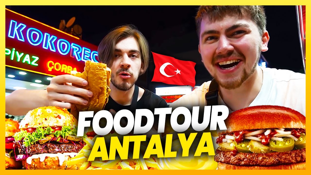 Der leckerste Burger 🍔 Antalyas 🇹🇷 Kokoreç hat mir nicht gut getan
