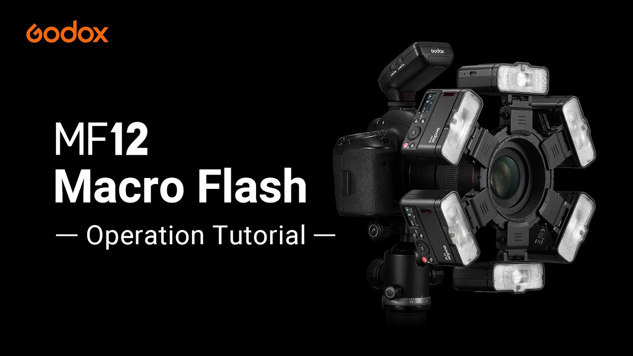 Godox: #MF12 Macro Flash Operation Tutorial