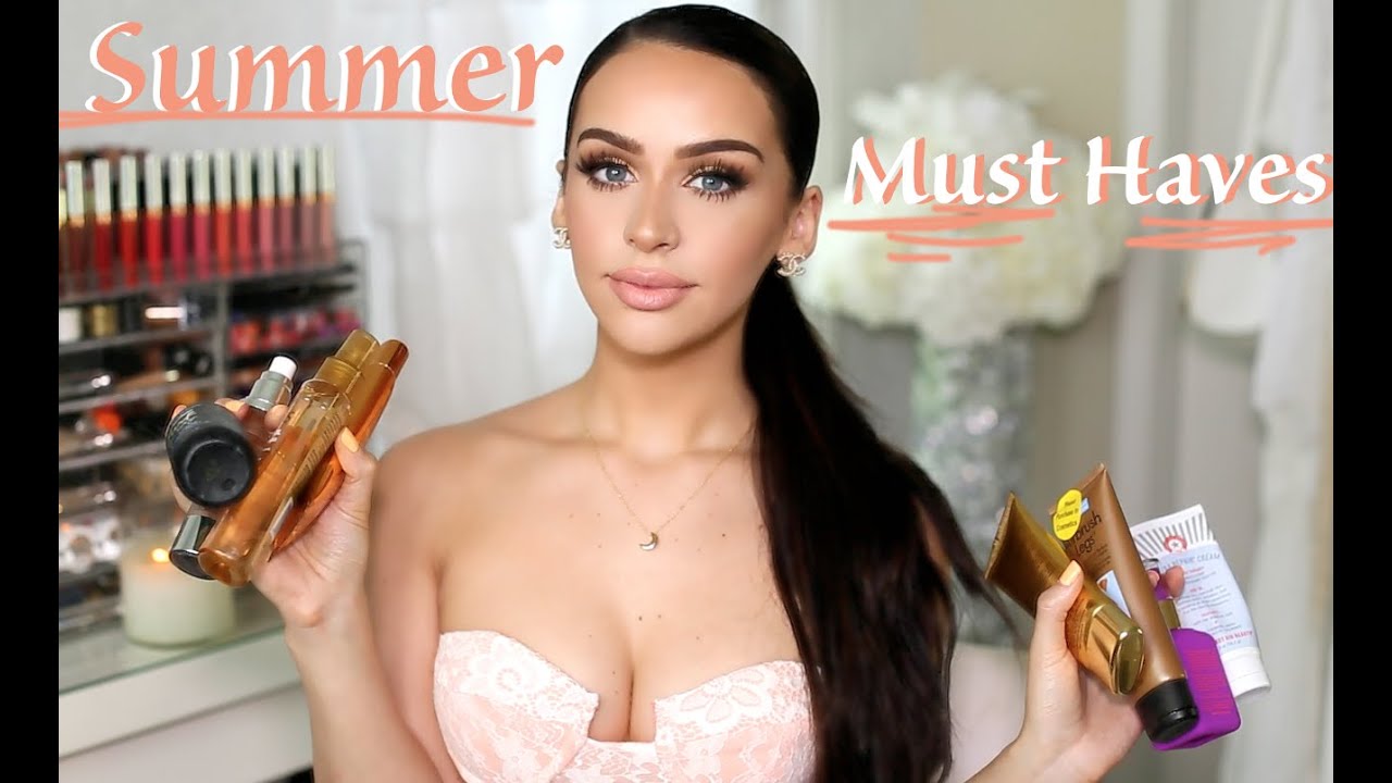 SUMMER BEAUTY MUST HAVES! Carli Bybel