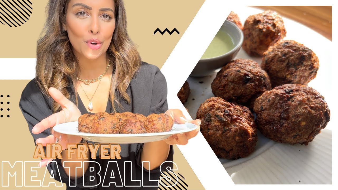 AIR FRYER MEATBALLS RECIPE