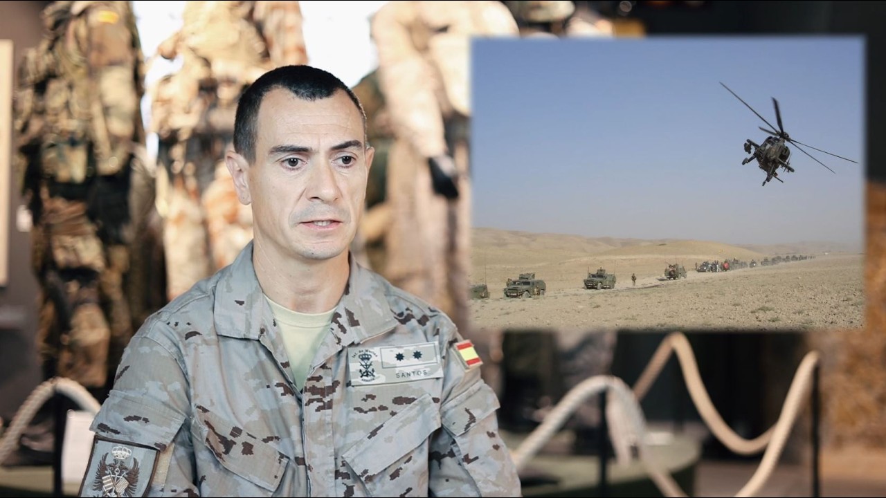Cap. 24 Historia Contada. 2009 Afganistán equipos ACAF. Teniente Coronel Santos.