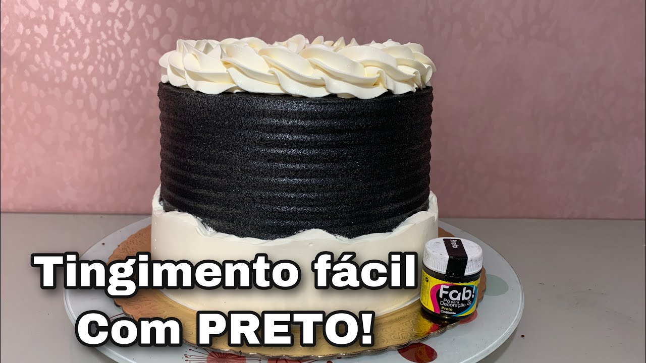 Como Tingir de Preto com a Bombinha e o Pó da Fab!