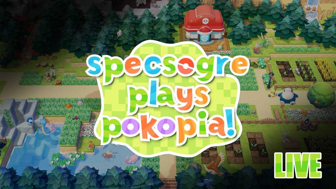 3/12 - Messing around in Pokopia... ask chat if you need help with Scarlet/Violet!
